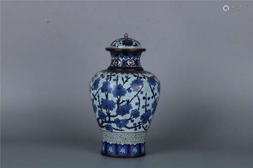 A CHINESE CLOISONNÃ JAR, MING DYNASTY