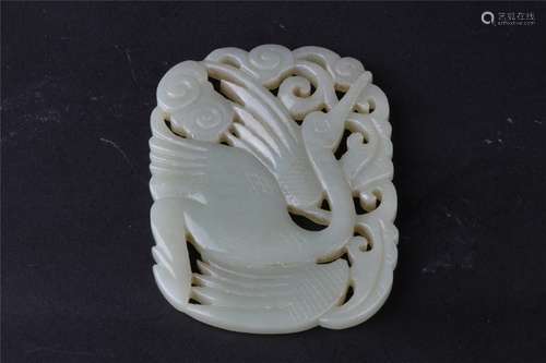 A CHINESE JADE PENDANT, MIDDLE QING DYNASTY