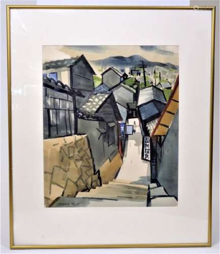 George Post  (1906 - 1997) American, Watercolor
