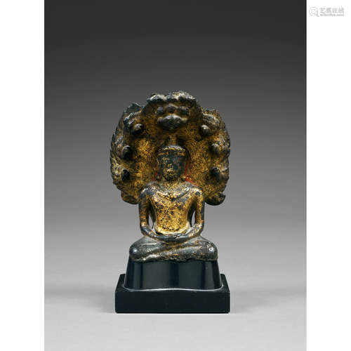 STATUETTE DE BOUDDHA MUCHALINDA