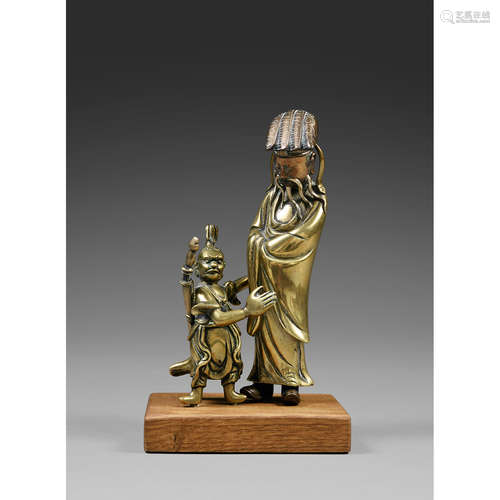 STATUETTE DE PERSONNAGE, POSSIBLEMENT YANLUOWANG