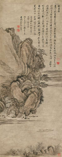 王翚（1632～1717） 前赤壁图 立轴 设色纸本