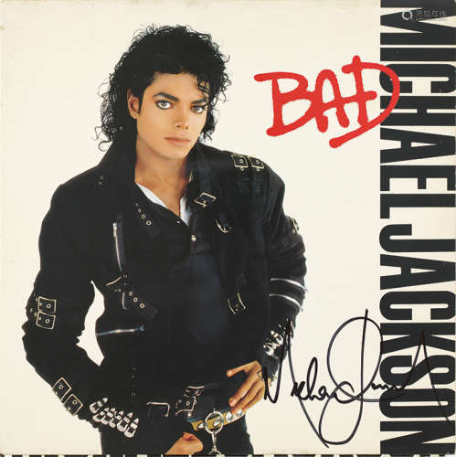 迈克尔·杰克逊 签名 唱片