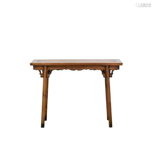 18TH C CHINESE HUANGHUALI ALTAR TABLE