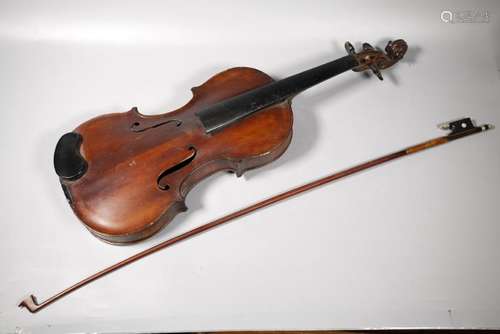 Antique Violin and Bow