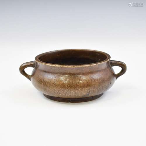 ANTIQUE CHINESE BRONZE CENSER