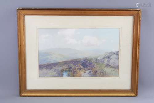 Frederick John Widgery - British (1861-1942) Watercolour on Paper, depicting 'Bray Tor' signed lower left, approx 45 x 28 cms, framed and glazed