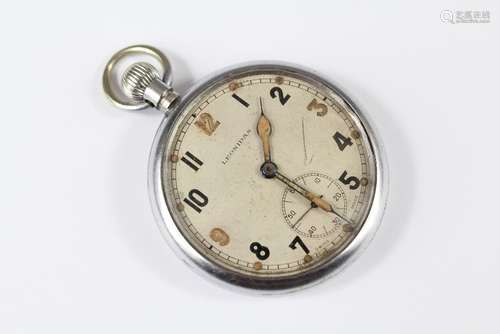 WWII Leonidas Pocket Watch, numbered 43230