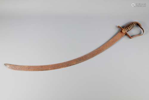 An Interesting Cadet Half Size 1796 Pattern Light Cavalry Sabre, surface rust evident (restoration project)