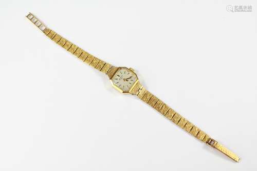 A Lady's 9ct Gold Rotary Wrist Watch