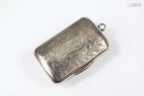 A Georgian Silver Vinaigrette