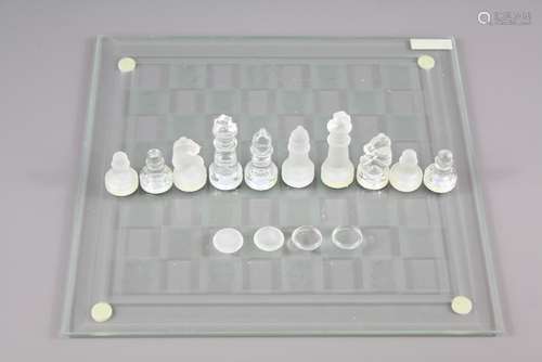 A Glass Chess Set