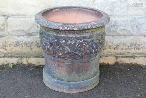 A Pair of Early 20th Century Liberty & Co Terracotta Pots