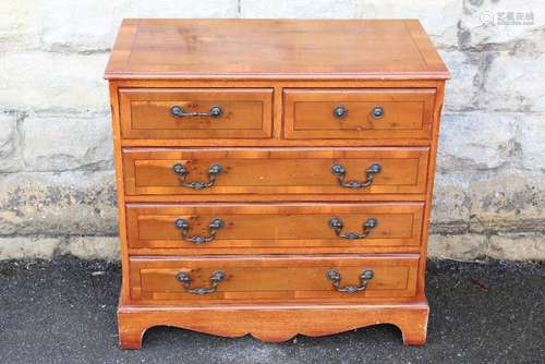 A Reproduction Chest of Drawers