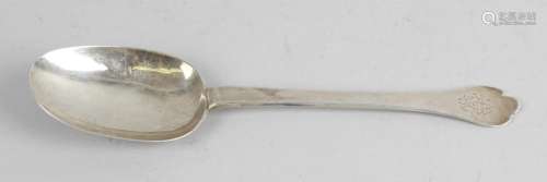 An early eighteenth century silver trefid spoon,