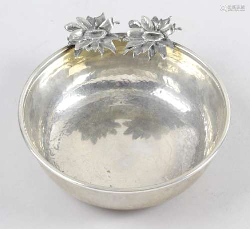 A modern Italian silver bowl,