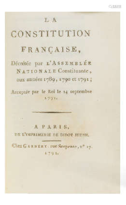 La Constitution Française, décrétée par l'Assemblé…
