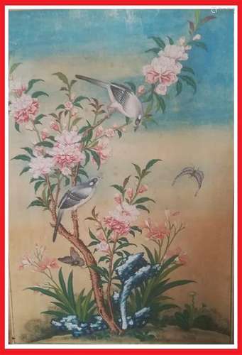 FLEURS ET OISEAUX / NIAO HUA AQUARELLE ET GOUACHE ...;