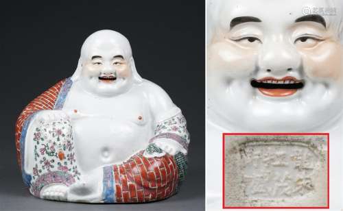 BOUDDHA / PUTAI / BUDAI / MILEFO MOULE EN PORCELAI...;