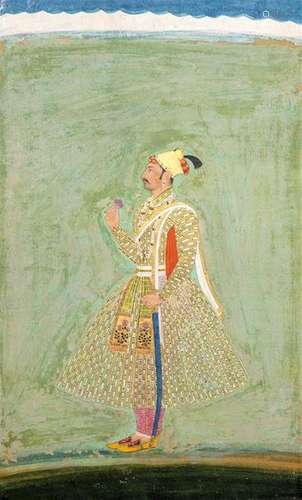 Portrait d’un dignitaire Rajput, probablement Amar...;