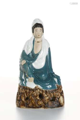 Chinese Porcelain Figure of Guanyin