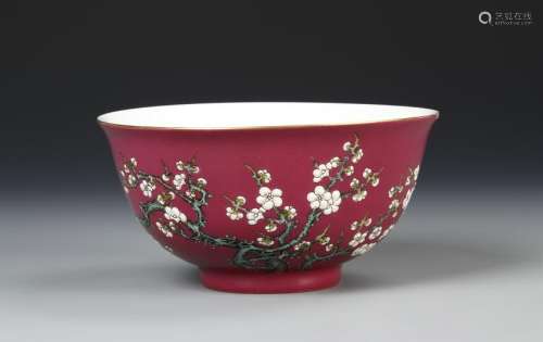 Chinese Famille Rose Bowl
