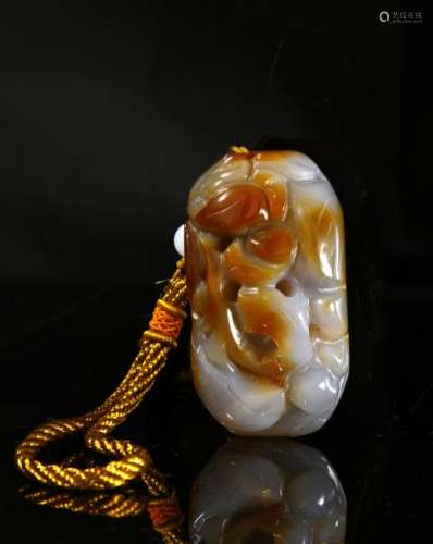 Chinese Agate Ornament