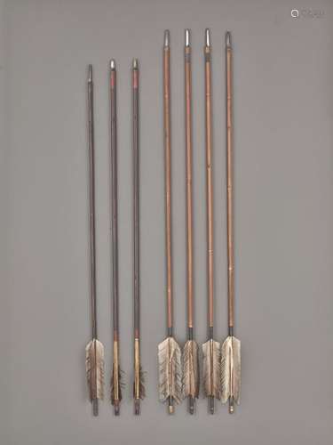 A RARE GROUP OF SEVEN YA (ARROWS)