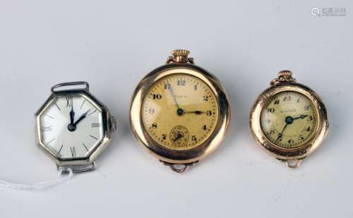 THREE VINTAGE LADIES WATCHES ELGIN