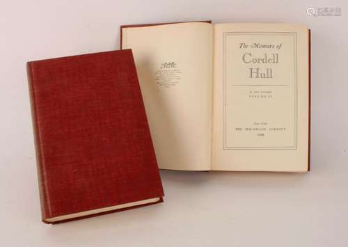 MEMOIRS OF CORDELL HULL VOLUME I & II