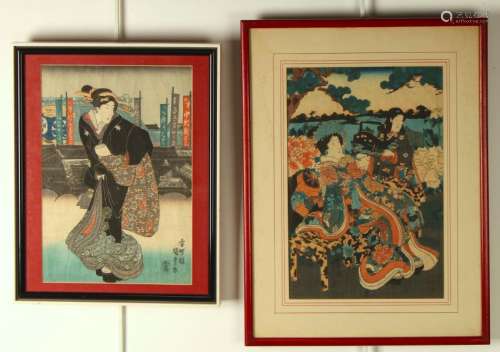 TWO JAPANESE PRINTS