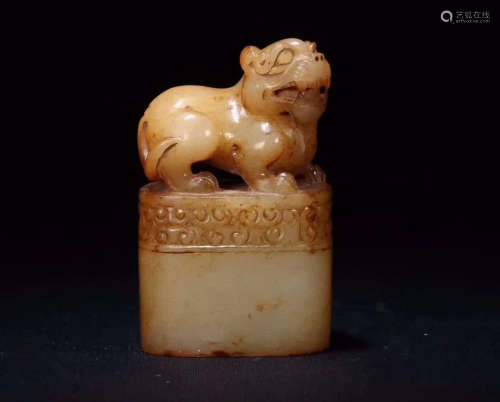 AN OLD JADE SEAL