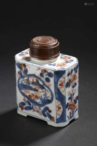 Boîte à thé en porcelaine Imari chinois Chine, XVI...;