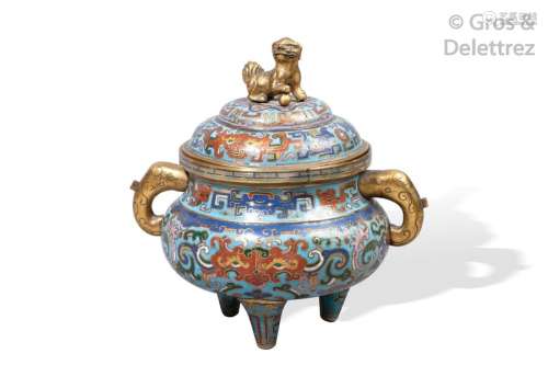 Chine, période Ming, début XVIIe siècle Vase archa…
