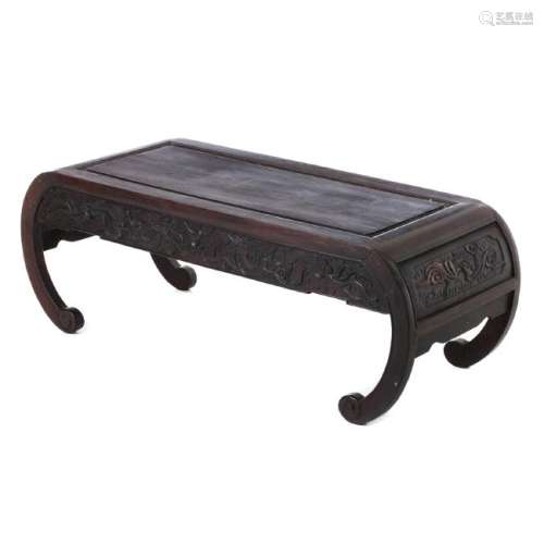 Chinese low table curved feet, Minguo