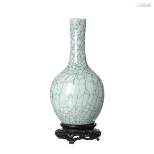 Vase in chinese porcelain, Tongzhi/Guangxu