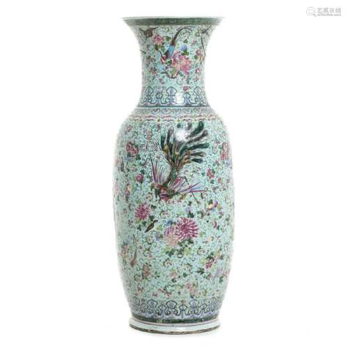 Big vase in Chinese porcelain, Tongzhi