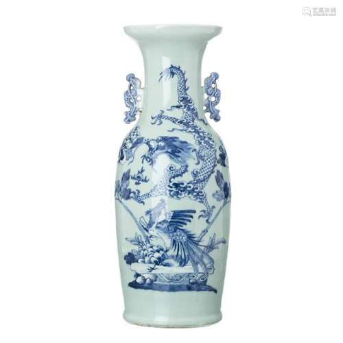 Chinese porcelain vase, Tongzhi