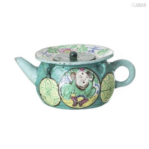 Teapot in Chinese ceramic, Yixing