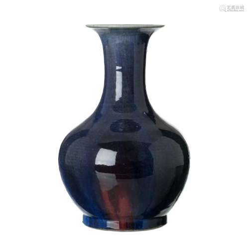 Chinese porcelain, Flambe vase, Guangxu