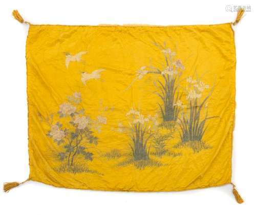 Chinese silk embroidered Manton