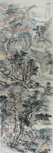 WU QIN MU  吴琴木  山水