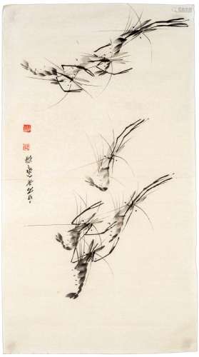 Qi Baishi. Crayfish