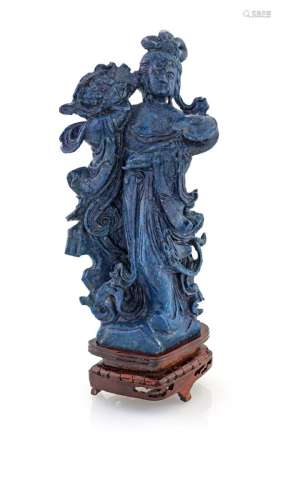 Lapis lazuli sculptural group