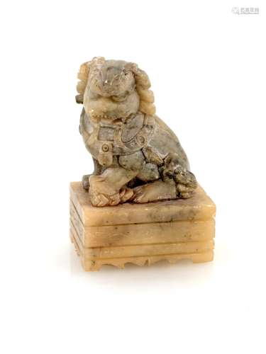 Jade buddhist lion