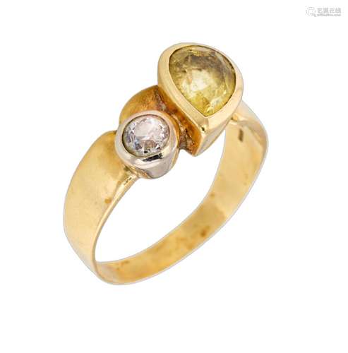 YELLOW GOLD RING