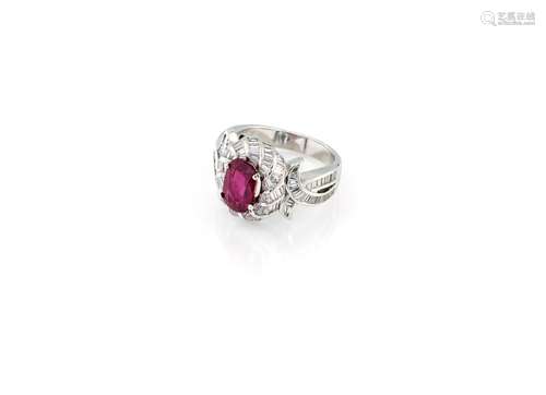 BURMANESE RUBY RING