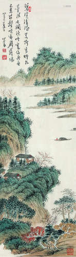 溥儒（1896～1963） 山水 镜片 纸本