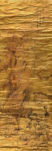 汤贻芬（1778～1853） 山水 立轴 纸本