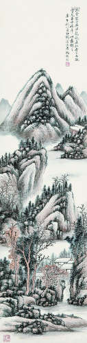 冯超然（1882～1954） 山水 立轴 纸本